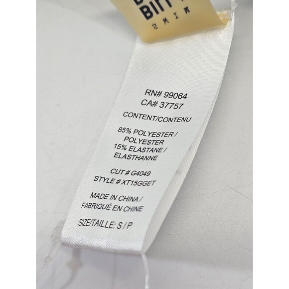 BILLABONG‎ Small Pink Wrap Tie Back Bikini Top Swim Suit Bathing Suit NEW - Picture 2 of 6